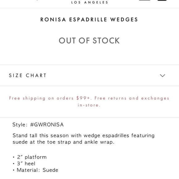 RARE Guess Ronisa Espadrille Wedges in Black Size 8 - Picture 7 of 7